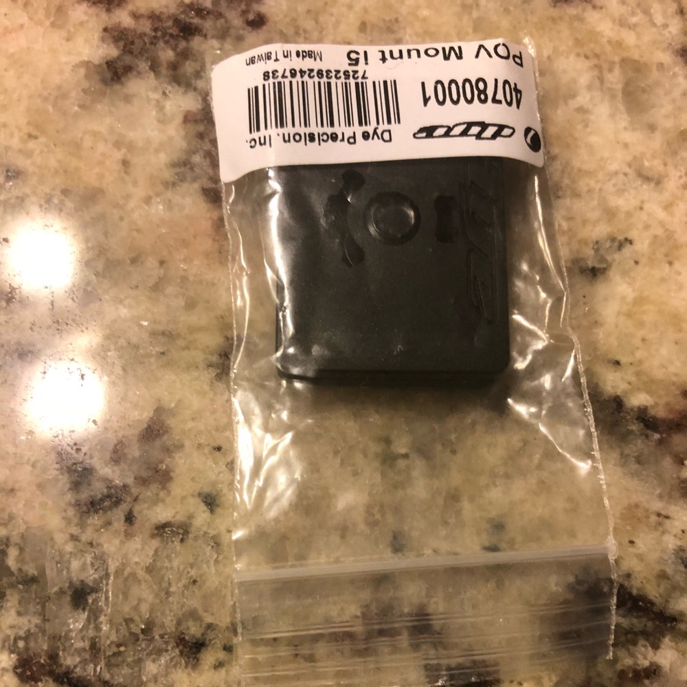 DYE i5 paintball mask Go Pro Mount